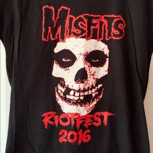 Misfits Riotfest 2016 T-shirt